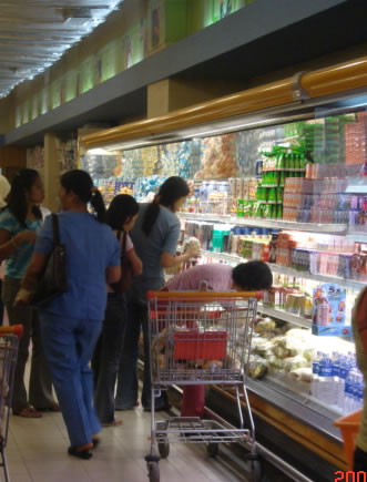 Refrigerated  Section of South Seas Mall, Cotabato City, Philippines