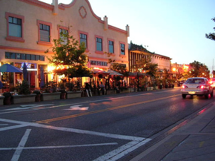 Downtown Castro Street, Mountain View, Ca