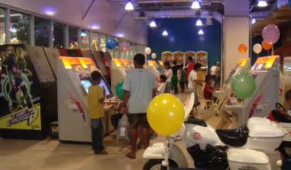 Video Arcade at the 3rd Level of South Seas Mall, Cotabato City, Philippines