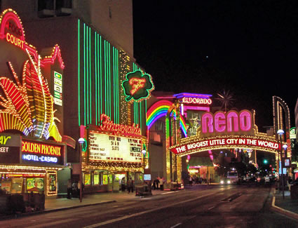 Downtown Reno Nevada